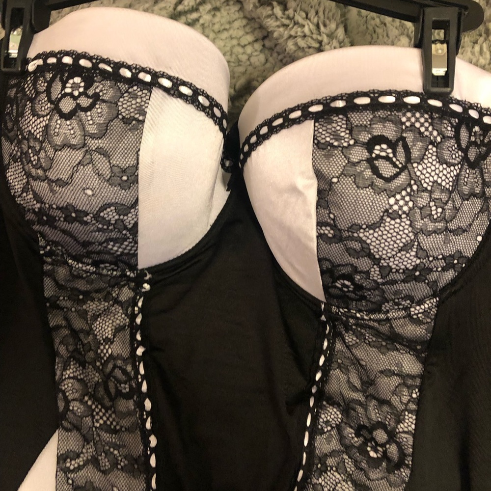 Black & White Corset